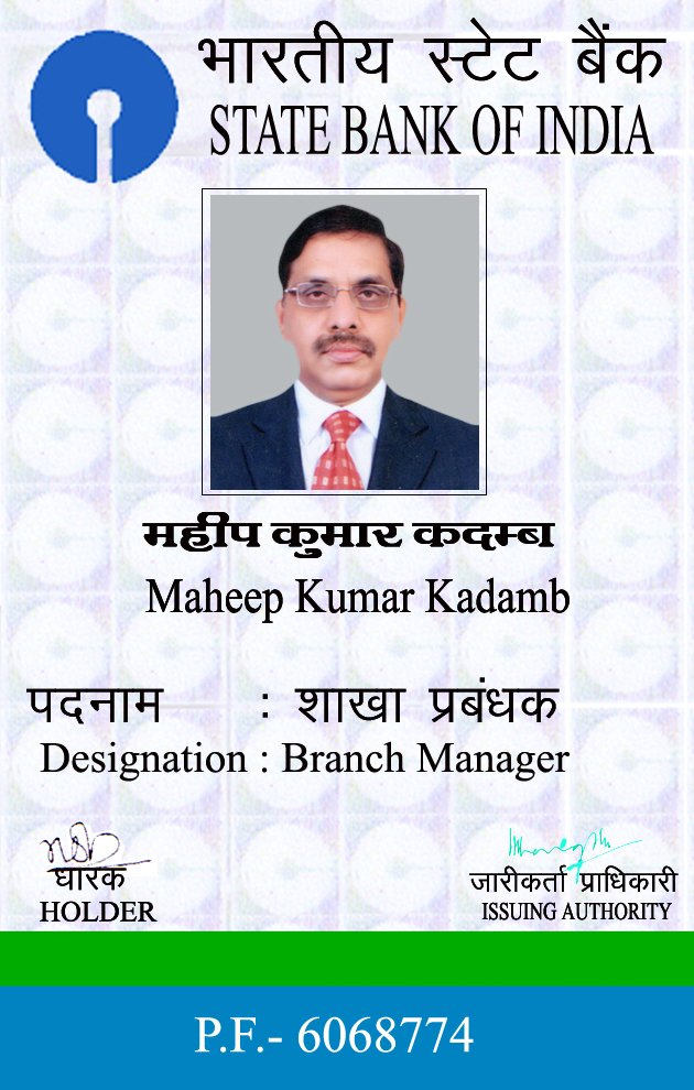 School ID card template - Payal Production